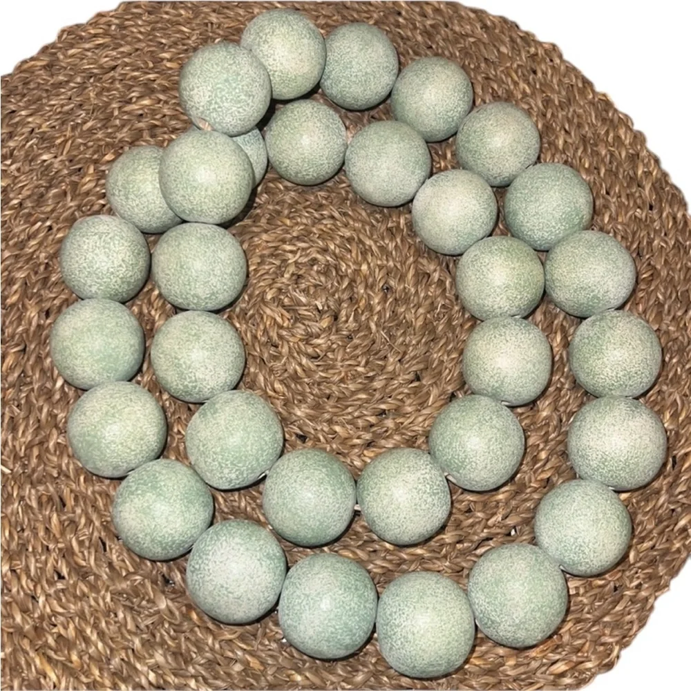 Elegant Mint Green Decorative Bead Garland